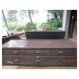 Vintage Kennedy 2-drawer toolbox wi...