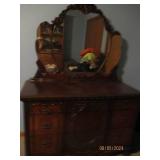 Intricately carved Detail Vintage h...
