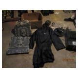 Halloween decor with fogging machin...