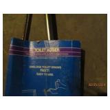 Plumb shop toilet auger...