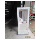 Wood framed planter box style wall ...