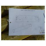 Landherd Excavator Bucket Pins 90mm x 650mm