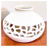 Pottery - Finley Open Work Vase