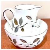 Wedgewood Beaconsfield Sugar & Creamer