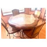 Beautiful Breakfast Table & 4 Chairs