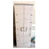 Plastic Garage Storage Cabinet Shelf