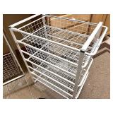 2 Schulte Wire Storage Drawer Units