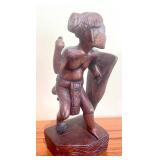 Vintage Wood Carved Figurines