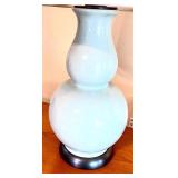 Pair of Light Blue 30" Table Lamps