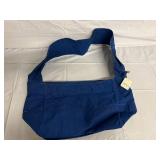Free People Canvas Sling Bag - Icelandis Blue