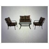 Hanover Palm Bay 4-Pc. Outdoor Patio Set