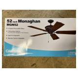 52in Monaghan 3-Speed Ceiling Fan