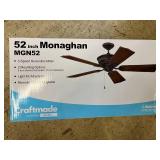 52in Monaghan 3-Speed Ceiling Fan