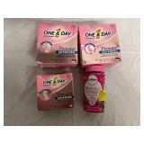 4 Packs of Womens One a Day Prenatal Supplements