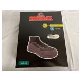 Brahma Black Steel Toe Boots - Size 10.5