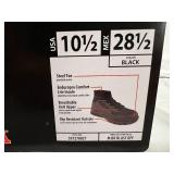 Brahma Black Steel Toe Boots - Size 10.5