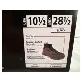 Brahma Black Steel Toe Boots - Size 10.5