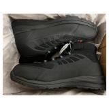 Brahma Black Steel Toe Boots - Size 10.5