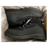 Brahma Black Steel Toe Boots - Size 10.5