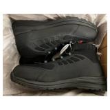 Brahma Black Steel Toe Boots - Size 10.5