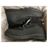 Brahma Black Steel Toe Boots - Size 10.5
