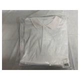 5 White Clique Polo Shirts - Size XL