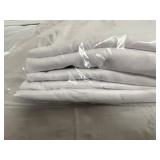 5 White Clique Polo Shirts - Size XL