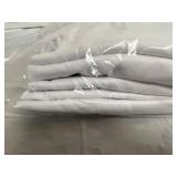 5 White Clique Polo Shirts - Size XL