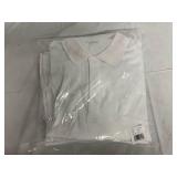 5 White Clique Polo Shirts - Size XL