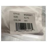 5 White Clique Polo Shirts - Size XL