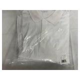 5 White Clique Polo Shirts - Size XL
