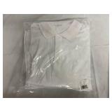 5 White Clique Polo Shirts - Size XL