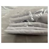 5 White Clique Polo Shirts - Size XL