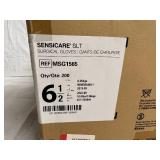 4 x 50ct Boxes of Sensicare Surgical Gloves - Large
