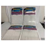 4 3M Filtrete 1500 Filters