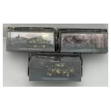 Misc. Military Vehicles (Most NIB) 2= Crack Or Cut In Plastic Cases Present