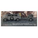 Misc. Military Vehicles (Most NIB) 2= Crack Or Cut In Plastic Cases Present