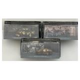 Misc. Military Vehicles (Most NIB) All Have Crack Or Cut In Plastic Cases Present