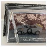 Misc. Military Vehicles (Most NIB) 2= Crack Or Cut In Plastic Cases Present 1 = Loose Piece