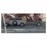 Misc. Military Vehicles (Most NIB) All Have Crack Or Cut In Plastic Cases Present