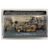 Misc. Military Vehicles (Most NIB) 2= Crack Or Cut In Plastic Cases Present 1 = Loose Piece