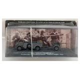 Misc. Military Vehicles (Most NIB) 2= Crack Or Cut In Plastic Cases Present 1 = Loose Piece