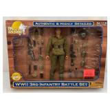 Vintage The Ultimate Soldier WWII 3Rd Infantry Battle Set