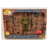 Vintage The Ultimate Soldier WWII 3Rd Infantry Battle Set