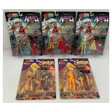 Misc. Skybolt Toys Lightning  Comics Action Figures (NOC)