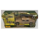 Vintage Power Team Elite 1:18th Scale World Peacekeepers HUMVEE (NIB Loose Items) & Military Assault Unit (NIB Missing Pieces)