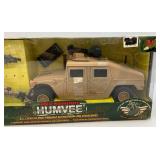 Vintage Power Team Elite 1:18th Scale World Peacekeepers HUMVEE (NIB Loose Items) & Military Assault Unit (NIB Missing Pieces)