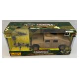 Vintage Power Team Elite 1:18th Scale World Peacekeepers HUMVEE (NIB Loose Items) & Military Assault Unit (NIB Missing Pieces)