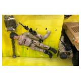 Vintage Power Team Elite 1:18th Scale World Peacekeepers HUMVEE (NIB Loose Items) & Military Assault Unit (NIB Missing Pieces)