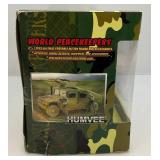Vintage Power Team Elite 1:18th Scale World Peacekeepers HUMVEE (NIB Loose Items) & Military Assault Unit (NIB Missing Pieces)
